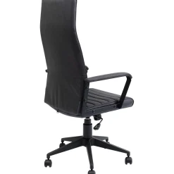KARE Design Chaise De Bureau Labora Noir Haut Dossier
