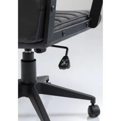 KARE Design Chaise De Bureau Labora Noir Haut Dossier