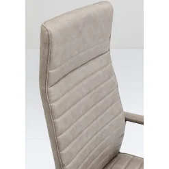 KARE Design Chaise De Bureau Labora Pebble Haut Dossier