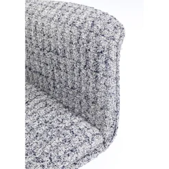 KARE Design Chaise De Bureau Marianne Gris