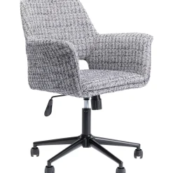 KARE Design Chaise De Bureau Marianne Gris