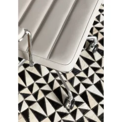 KARE Design Chaise De Bureau Pivotante Dottore Gris