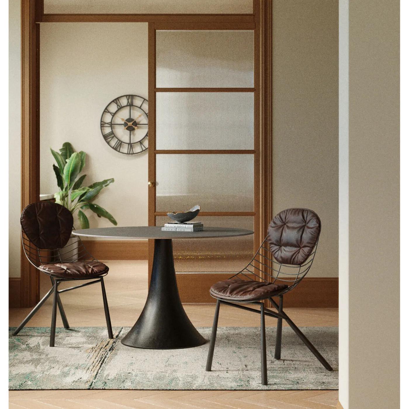 KARE Design Chaise Fynn Marron