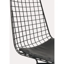 KARE Design Chaise Grid Noir