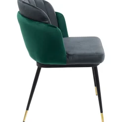 KARE Design Chaise Hojas Gris