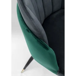 KARE Design Chaise Hojas Gris