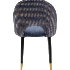 KARE Design Chaise Hudson Bleu