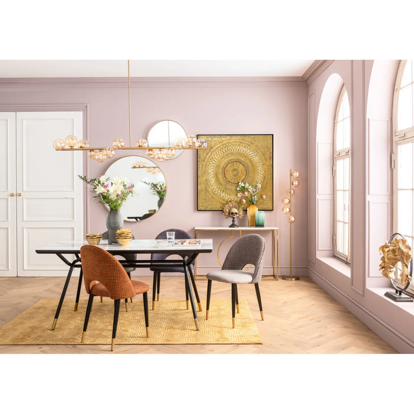 KARE Design Chaise Hudson Orange