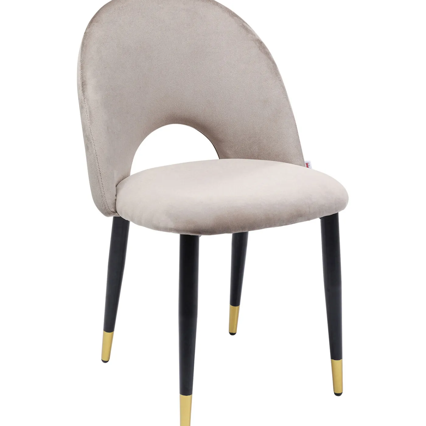 KARE Design Chaise Iris Velours Beige