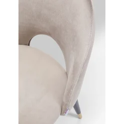 KARE Design Chaise Iris Velours Beige