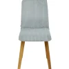 KARE Design Chaise Lara Velours Cotele Bleu