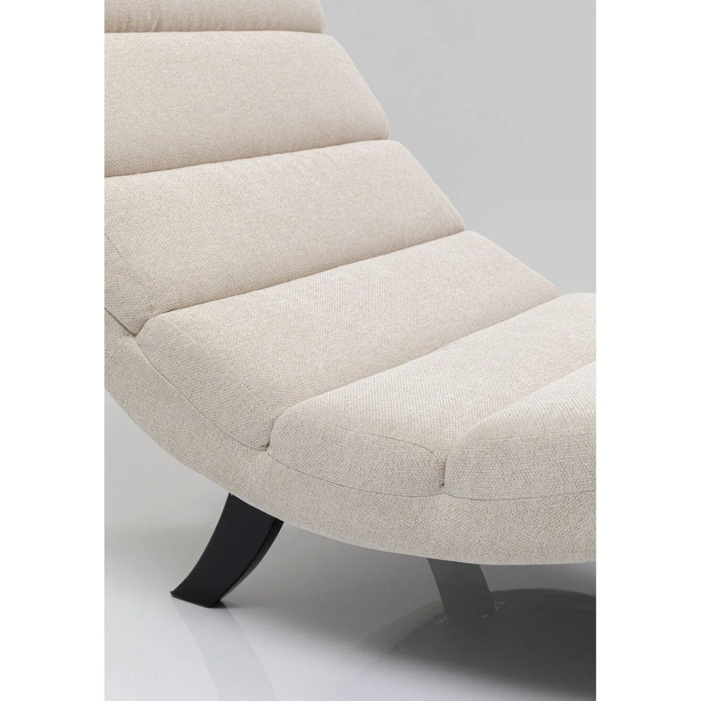 KARE Design Chaise Longue Balou Creme 190Cm