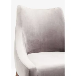 KARE Design Chaise Mode Velvet Gris