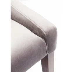 KARE Design Chaise Mode Velvet Gris