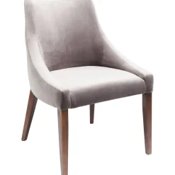 KARE Design Chaise Mode Velvet Gris