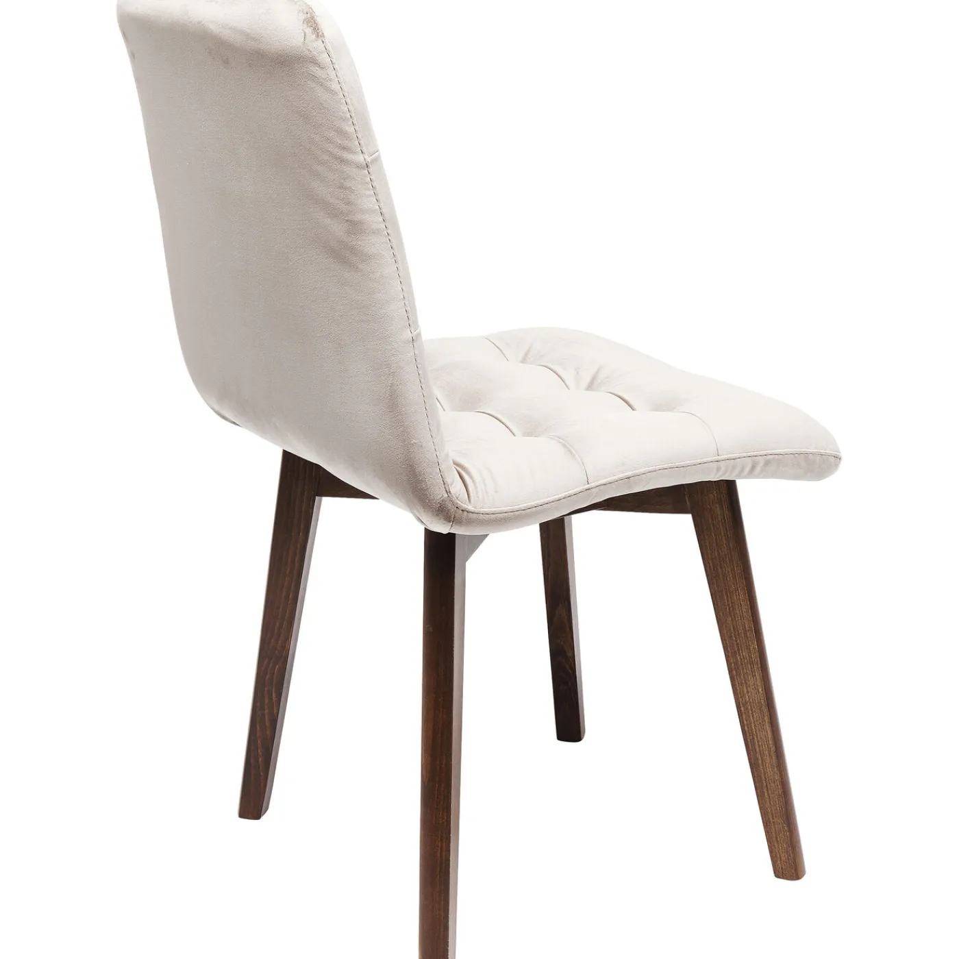 KARE Design Chaise Moritz Velours Gris