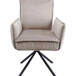 KARE Design Chaise Pivotante A. Acc. Chelsea Gris