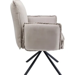 KARE Design Chaise Pivotante A. Acc. Chelsea Gris