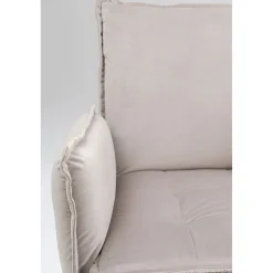 KARE Design Chaise Pivotante A. Acc. Chelsea Gris