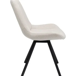 KARE Design Chaise Pivotante Blade Creme