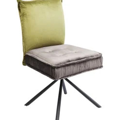 KARE Design Chaise Pivotante Chelsea Vert