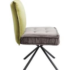 KARE Design Chaise Pivotante Chelsea Vert