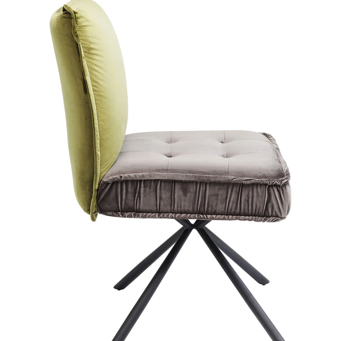 KARE Design Chaise Pivotante Chelsea Vert