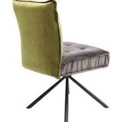 KARE Design Chaise Pivotante Chelsea Vert