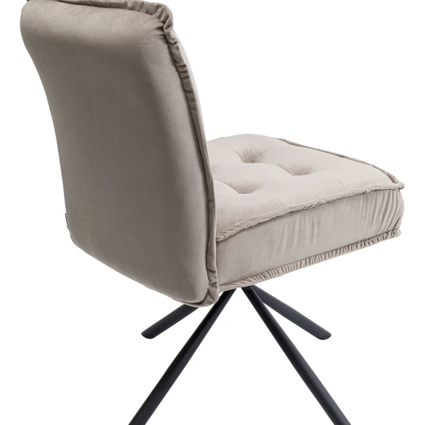 KARE Design Chaise Pivotante Chelsea Gris