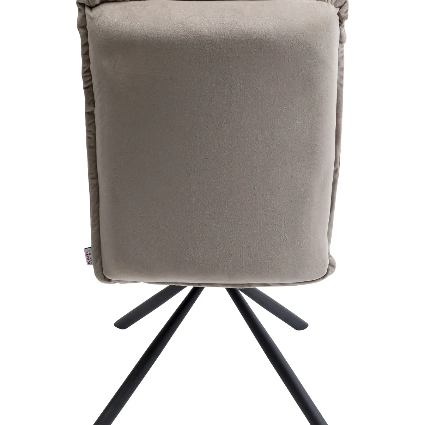 KARE Design Chaise Pivotante Chelsea Gris