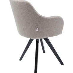 KARE Design Chaise Pivotante Lady Loco Taupe