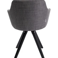 KARE Design Chaise Pivotante Madame Gris