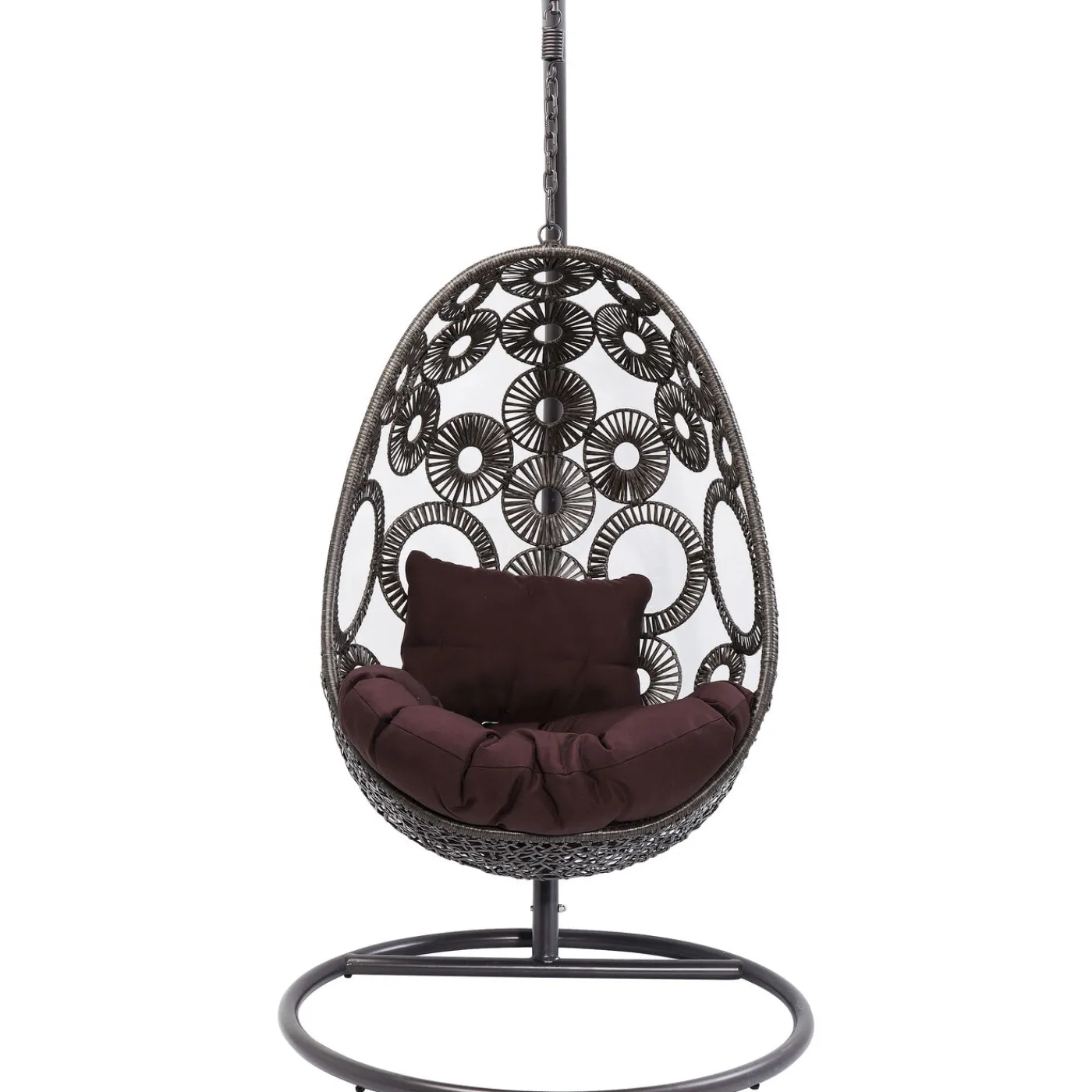 KARE Design Chaise Suspendue Ibiza Marron