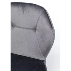 KARE Design Chaise Viva Gris-Chrome