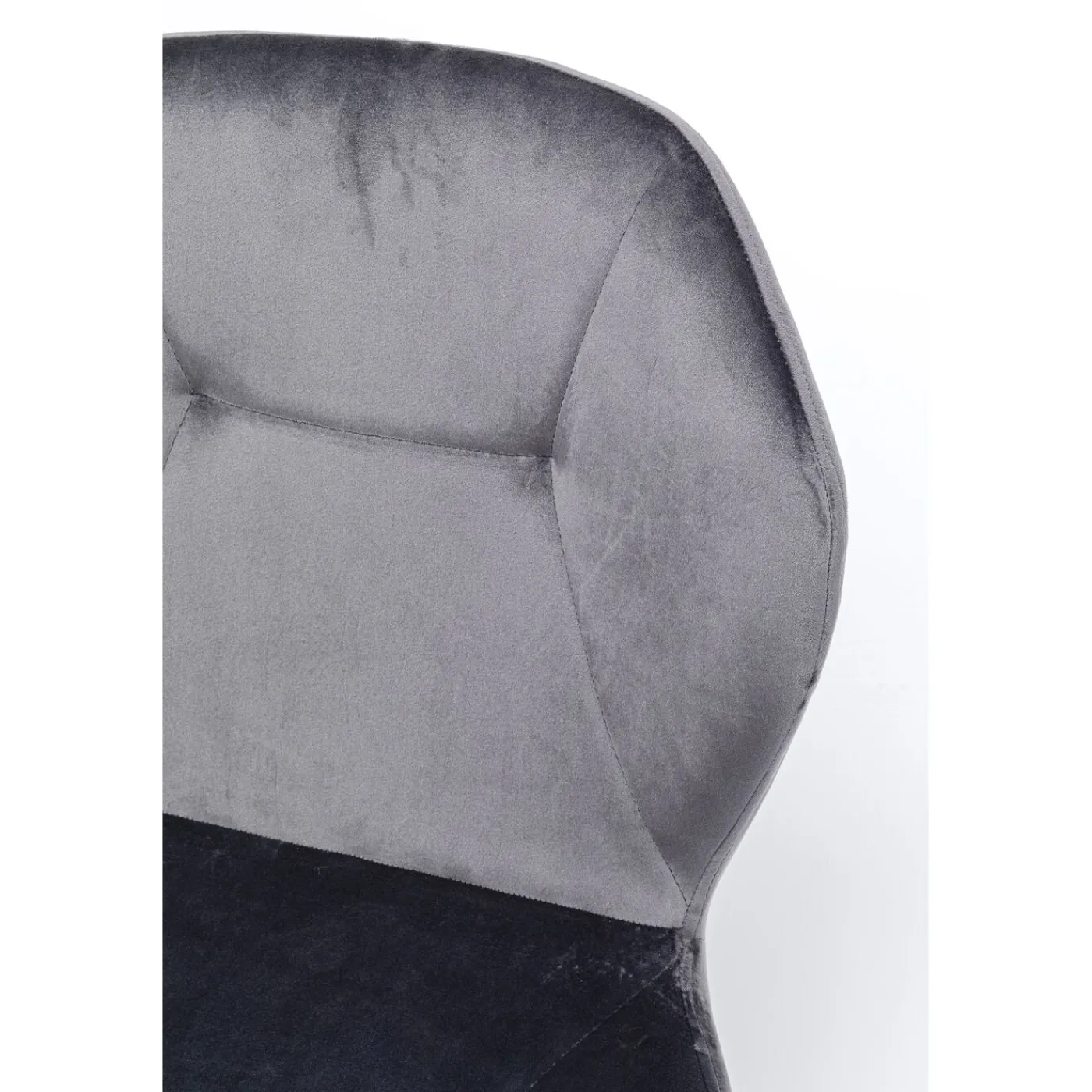 KARE Design Chaise Viva Gris-Chrome