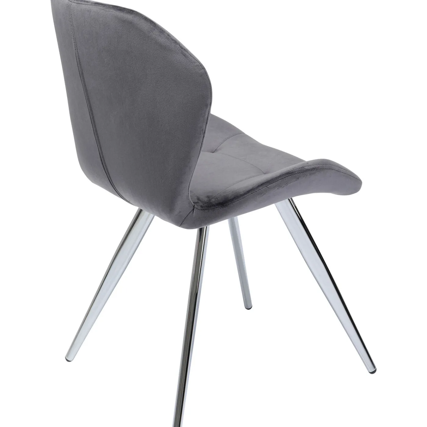 KARE Design Chaise Viva Gris-Chrome