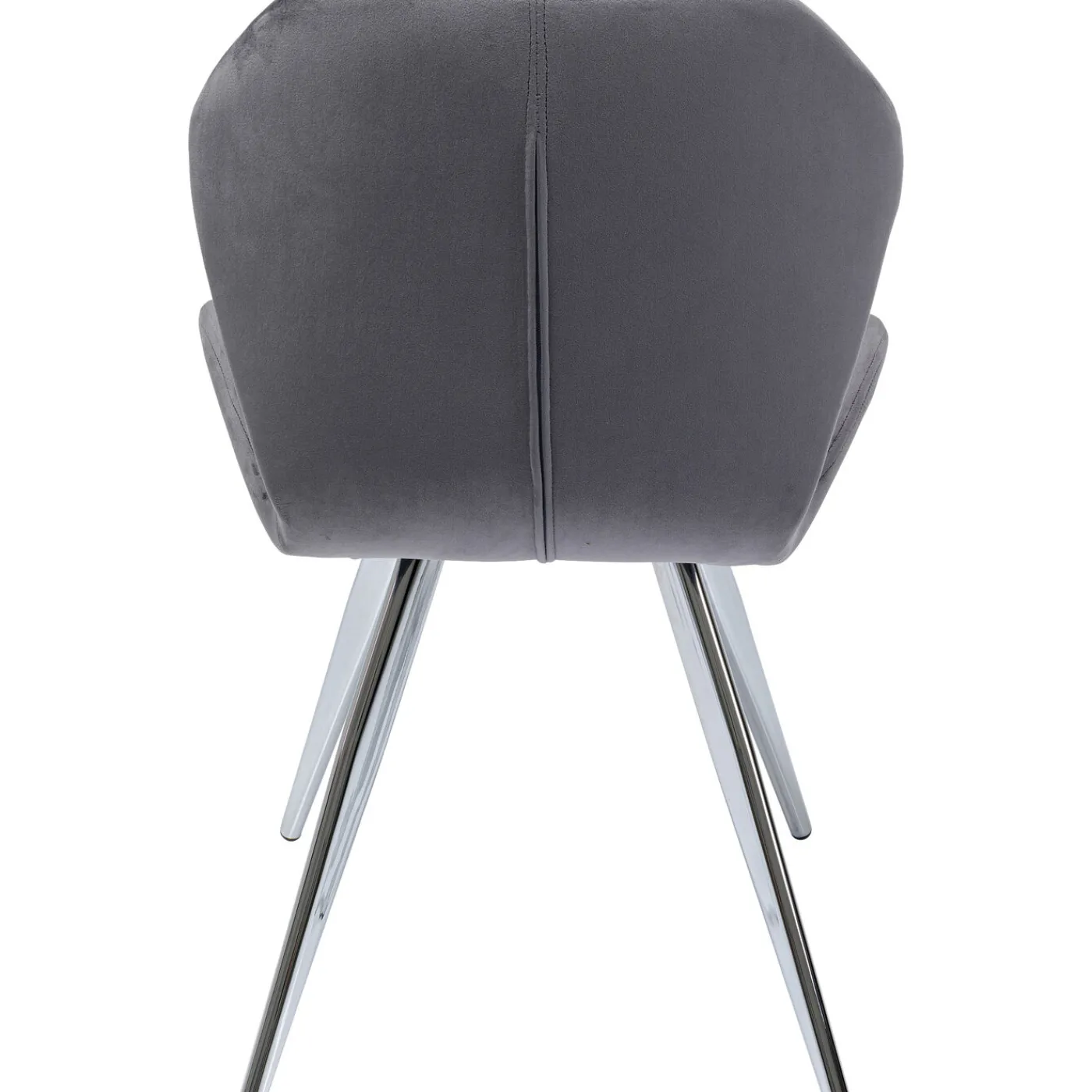 KARE Design Chaise Viva Gris-Chrome