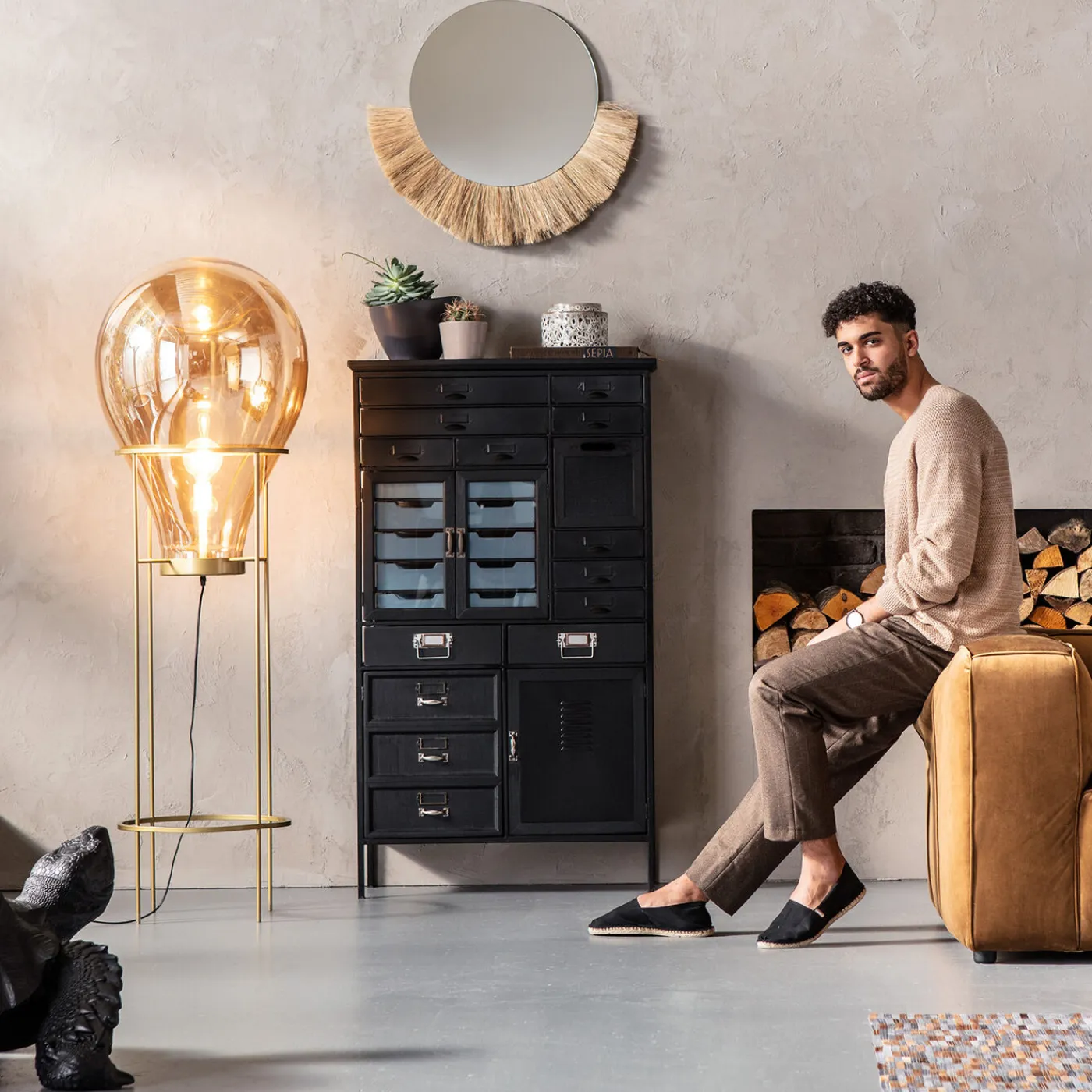 KARE Design Commode Art Factory Noir