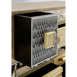 KARE Design Commode Haute Chalet Dore 13 Tiroirs