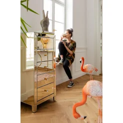 KARE Design Commode Haute Luxury Champagne 5-Tiroirs