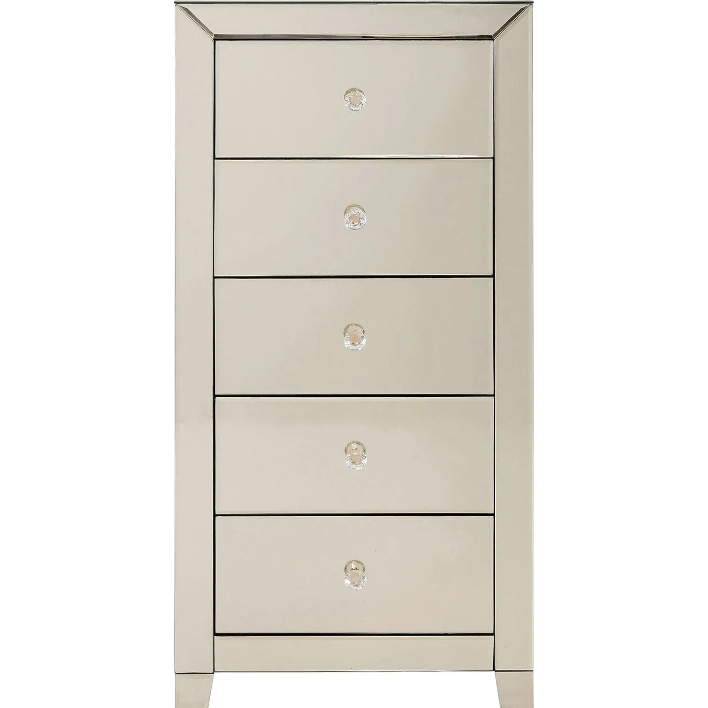 KARE Design Commode Haute Luxury Champagne 5-Tiroirs