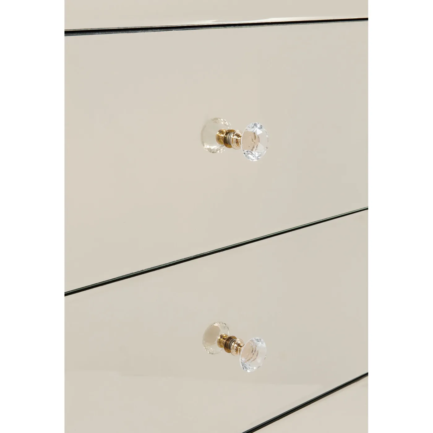 KARE Design Commode Haute Luxury Champagne 5-Tiroirs