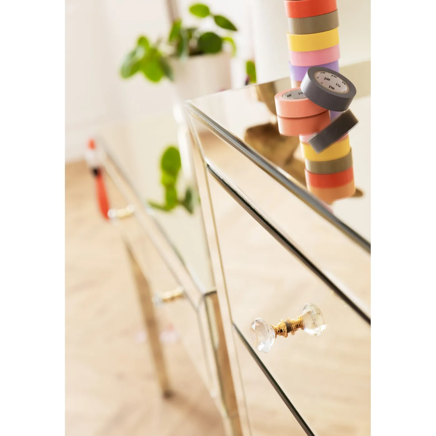 KARE Design Commode Haute Luxury Champagne 5-Tiroirs