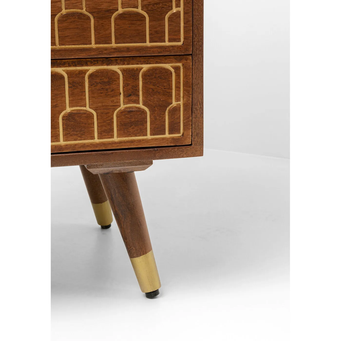 KARE Design Commode Haute Muskat 6 Tiroirs