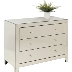 KARE Design Commode Luxury Champagne,3-Tiroirs