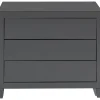 KARE Design Commode Luxury Push 3 Tiroirs Gris