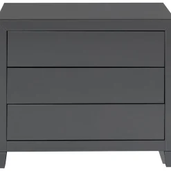 KARE Design Commode Luxury Push 3 Tiroirs Gris