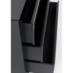 KARE Design Commode Luxury Push 3 Tiroirs Gris