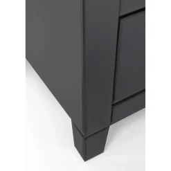 KARE Design Commode Luxury Push 3 Tiroirs Gris