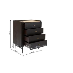 KARE Design Commode Milano 80X100Cm